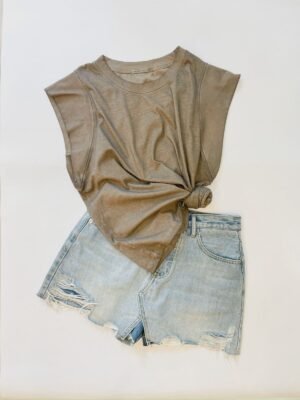 CA240 Remera de algodón gastado VERNON
