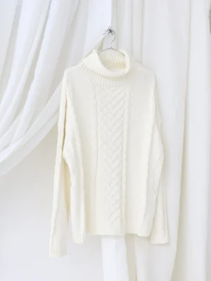 CA2445 Sweater Chenille Polera VAIL