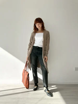 KN013 Cardigan Largo NIZA
