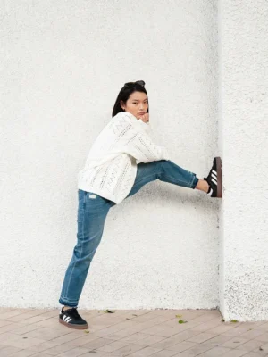 CAZ510 Pantalón Denim Mom DUBAI